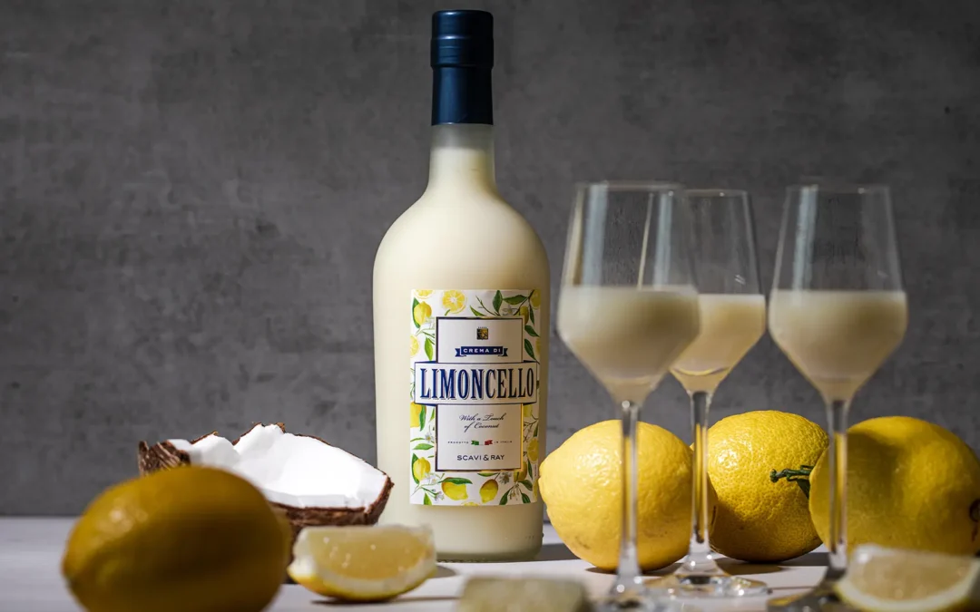 SCAVI & RAY Crema Di Limoncello – der weltweit erste Limoncello mit einem Hauch Kokosnuss!